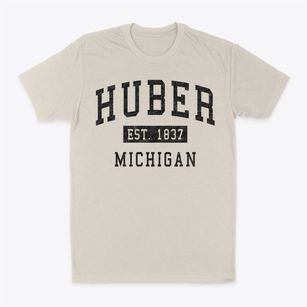 Huber Michigan Classic Established Classic Dad T-Shirt