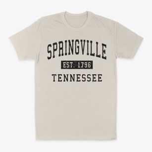Springville Tennessee Classic Established Classic Dad T-Shirt