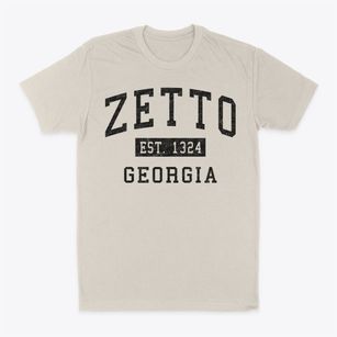 Zetto Georgia Classic Established Classic Dad T-Shirt