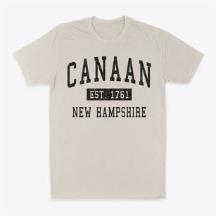 Canaan New Hampshire Classic Established Classic Dad T-Shirt