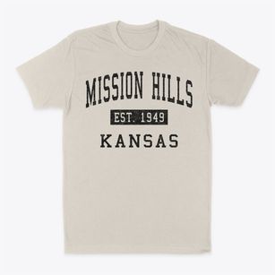 Mission Hills Kansas Classic Established Classic Dad T-Shirt