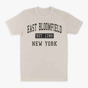 East Bloomfield New York Classic Established Classic Dad T-Shirt