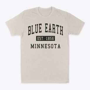 Blue Earth Minnesota Classic Established Classic Dad T-Shirt