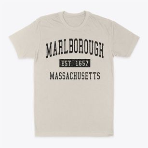 Marlborough Massachusetts Classic Established Classic Dad T-Shirt