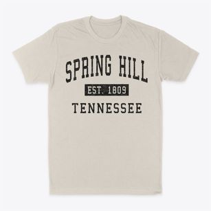 Spring Hill Tennessee Classic Established Classic Dad T-Shirt