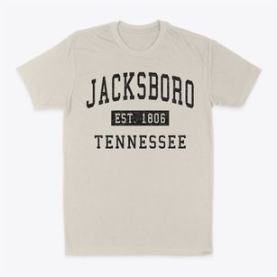 Jacksboro Tennessee Classic Established Classic Dad T-Shirt