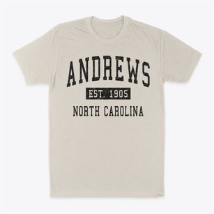 Andrews North Carolina Classic Established Classic Dad T-Shirt