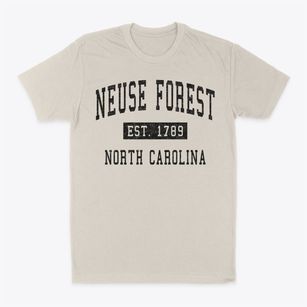 Neuse Forest North Carolina Classic Established Classic Dad T-Shirt