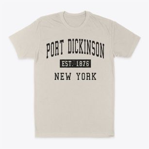 Port Dickinson New York Classic Established Classic Dad T-Shirt