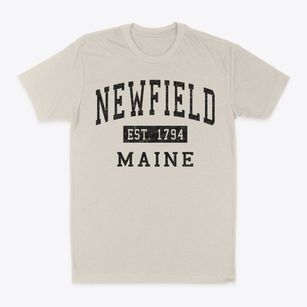 Newfield Maine Classic Established Classic Dad T-Shirt