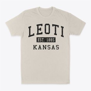 Leoti Kansas Classic Established Classic Dad T-Shirt