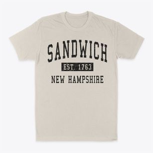 Sandwich New Hampshire Classic Established Classic Dad T-Shirt