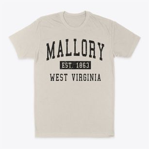 Mallory West Virginia Classic Established Classic Dad T-Shirt