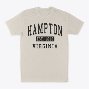 Hampton Virginia Classic Established Classic Dad T-Shirt