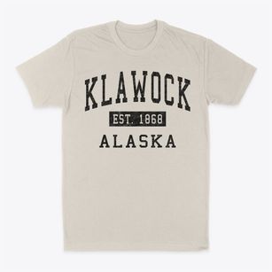 Klawock Alaska Classic Established Classic Dad T-Shirt