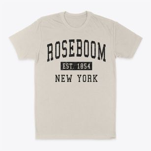 Roseboom New York Classic Established Classic Dad T-Shirt