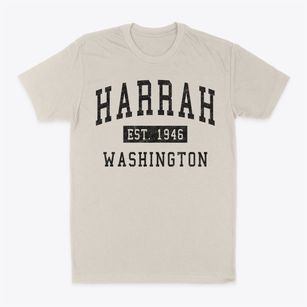 Harrah Washington Classic Established Classic Dad T-Shirt
