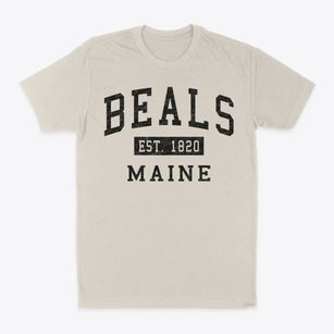 Beals Maine Classic Established Classic Dad T-Shirt
