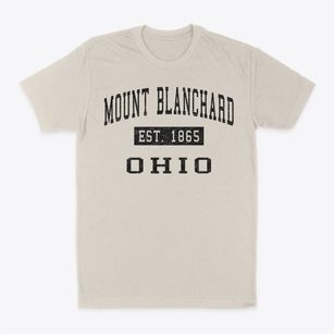 Mount Blanchard Ohio Classic Established Classic Dad T-Shirt