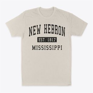 New Hebron Mississippi Classic Established Classic Dad T-Shirt