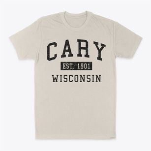 Cary Wisconsin Classic Established Classic Dad T-Shirt