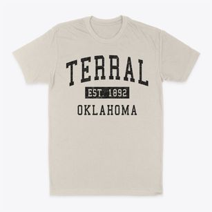 Terral Oklahoma Classic Established Classic Dad T-Shirt