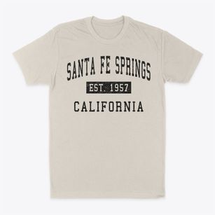 Santa Fe Springs California Classic Established Classic Dad T-Shirt