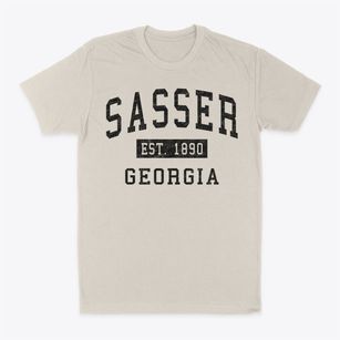 Sasser Georgia Classic Established Classic Dad T-Shirt