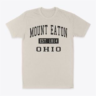 Mount Eaton Ohio Classic Established Classic Dad T-Shirt