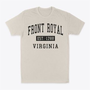 Front Royal Virginia Classic Established Classic Dad T-Shirt