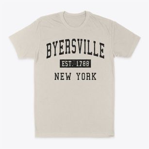 Byersville New York Classic Established Classic Dad T-Shirt