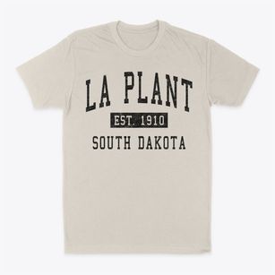 La Plant South Dakota Classic Established Classic Dad T-Shirt