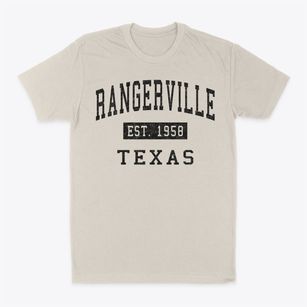Rangerville Texas Classic Established Classic Dad T-Shirt
