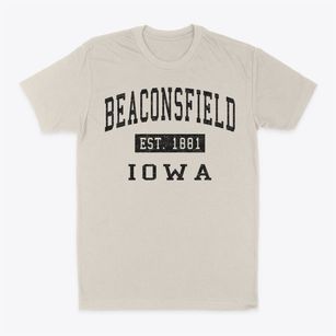 Beaconsfield Iowa Classic Established Classic Dad T-Shirt