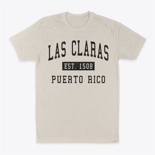 Las Claras Puerto Rico Classic Established Classic Dad T-Shirt