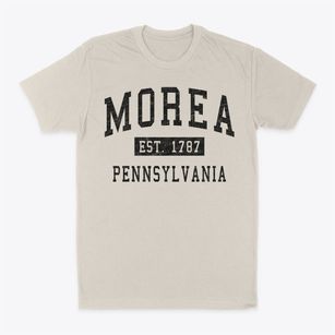 Morea Pennsylvania Classic Established Classic Dad T-Shirt