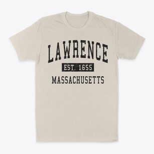 Lawrence Massachusetts Classic Established Classic Dad T-Shirt