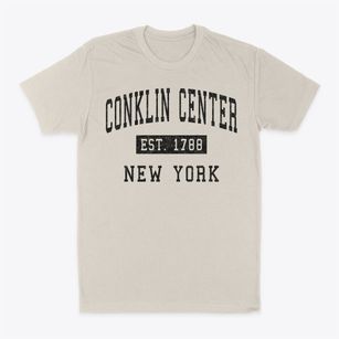 Conklin Center New York Classic Established Classic Dad T-Shirt