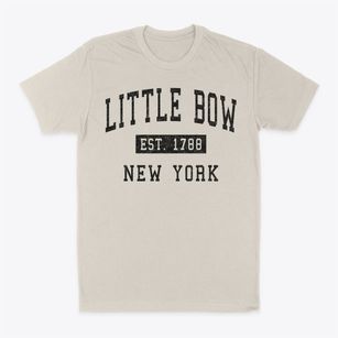 Little Bow New York Classic Established Classic Dad T-Shirt