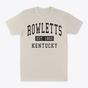 Rowletts Kentucky Classic Established Classic Dad T-Shirt