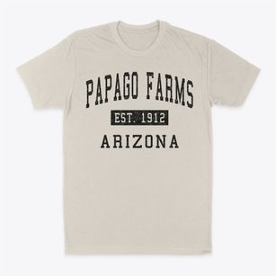 Papago Farms Arizona Classic Established Classic Dad T-Shirt