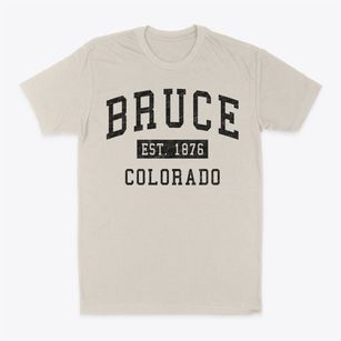 Bruce Colorado Classic Established Classic Dad T-Shirt