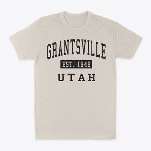 Grantsville Utah Classic Established Classic Dad T-Shirt
