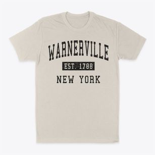 Warnerville New York Classic Established Classic Dad T-Shirt