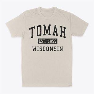 Tomah Wisconsin Classic Established Classic Dad T-Shirt