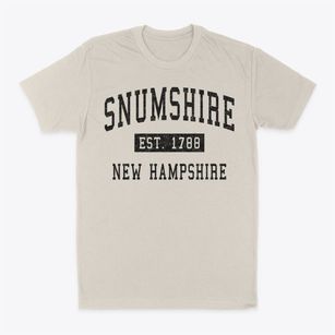 Snumshire New Hampshire Classic Established Classic Dad T-Shirt