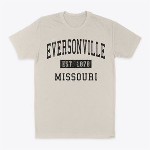Eversonville Missouri Classic Established Classic Dad T-Shirt
