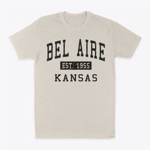Bel Aire Kansas Classic Established Classic Dad T-Shirt