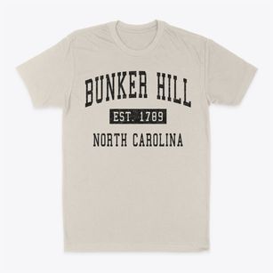 Bunker Hill North Carolina Classic Established Classic Dad T-Shirt