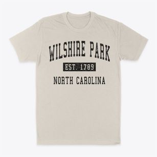 Wilshire Park North Carolina Classic Established Classic Dad T-Shirt